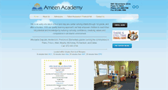 Desktop Screenshot of ameenacademy.org